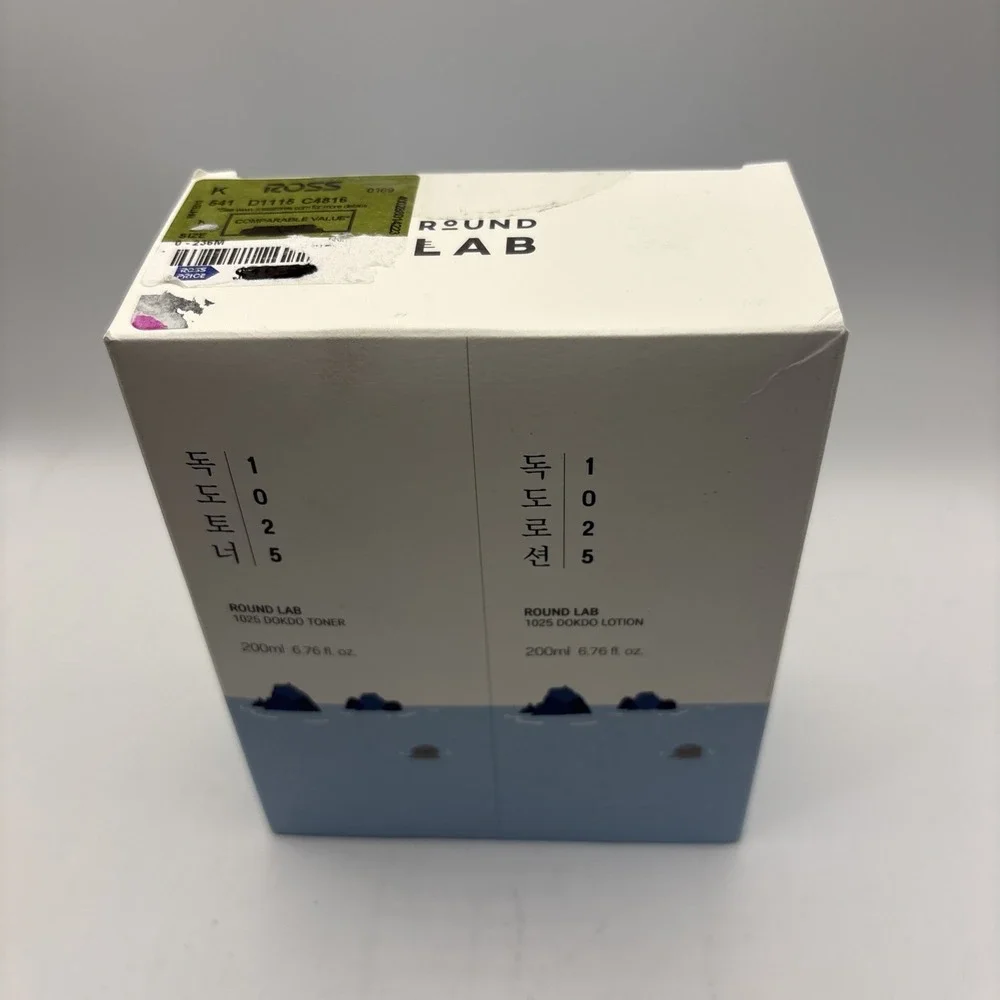 Round Lab Dokdo Toner‎ 200 Ml & Dokdo Lotion 300 Ml Special Set NEW